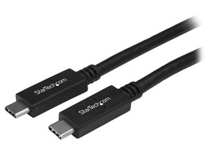 USB-C - USB-C ケーブル 0.5m オス/オス USB 3.1 (10Gbps) USB-C充電ケーブル USB Type-Cケーブル USB31CC50CM 商品画像1：123market