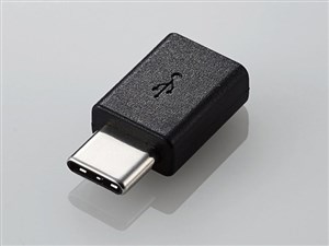 エレコム USB2.0変換アダプタ(Type-C-micro-B) MPA-MBFCMADNBK 商品画像1：リコメン堂