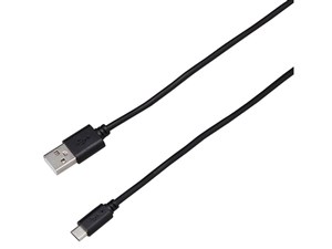 【納期目安：１週間】BAUT microUSB 高出力対応ケーブル 2A 1.0m ブラック BU･･･