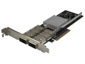 デュアルポートQSFP+サーバーNICカード PCI Express対応 Intel XL710チップ搭載 40Gbネットワークインターフェースカード PEX40GQSFDPI 商品画像1：123market