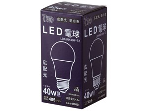 東京メタル 40W相当LED電球(昼白色E26) LDA5NK40W-T2