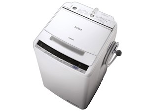 BW-V80C-W 全自動洗濯機 8kg ビートウォッシュ 日立 ホワイト 商品画像1：セイカオンラインショップ