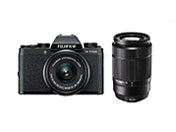 FUJIFILM X-T100 ダブルズームレンズキット [ブラック]　通常配送商品 商品画像1：バリュー・ショッピング