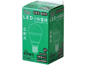 東京メタル ミニクリプトン型LEDランプ LDA4LK40WE17-T2 電球色