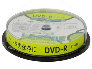 GH-DVDRDB10 [DVD-R 16倍速 10枚組] 商品画像1：サンバイカル　プラス