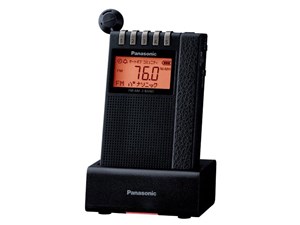 パナソニック【Panasonic】FM-AM 2バンドレシーバー 充電台付 ブラック RF-ND･･･