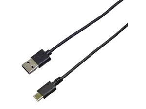 【納期目安：１週間】BAUT Type-C/Type-Aケーブル USB2.0 3A 2m ブラック BUS･･･