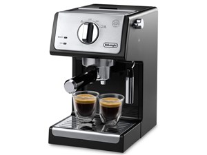 デロンギDeLonghiコーヒーメーカーエスプレッソマシンアクティブインテンスブラックECP3220J-BK 商品画像1：GBFT Online