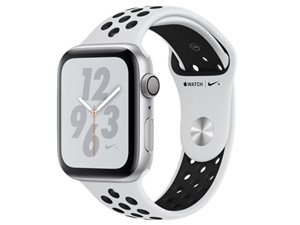 Apple Watch Nike+ Series 4 GPSモデル 44mm MU6K2J/A [ピュアプラチナム/ブラックNikeスポーツバンド] 商品画像1：パニカウ PLUS