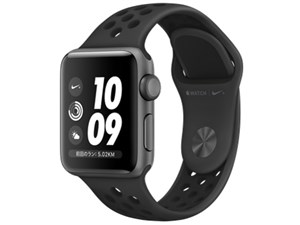 Apple Watch Nike+ Series 3 GPSモデル 38mm MTF12J/A [アンスラサイト/ブラックNikeスポーツバンド] 商品画像1：World Free Store