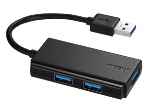 USB3.0 バスパワー 3ポート ハブ ブラック BSH3U100U3BK