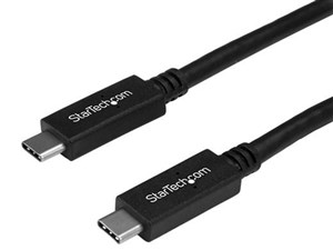 USB 3.0 Type-C ケーブル 1.8m 給電充電対応(最大5A) USB-C/ オス - USB-C/ オス USB 3.0(5Gbps) USB-IF認証 USB315C5C6 商品画像1：123market