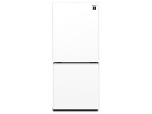 SJ-GD14E-W シャープ 冷蔵庫137L つけかえどっちもドア クリアホワイト 商品画像1：セイカオンラインショップ