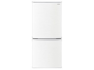 SJ-D14E-W シャープ 冷蔵庫 霜取り不要 2ドア つけかえどっちもドア 137L SJ-D14E ホワイト系 商品画像1：セイカオンラインショップ