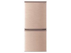 シャープ【SHARP】137L 冷蔵庫 つけかえどっちもドア ブロンズ系 SJ-D14E-N★【SJD14EN】 商品画像1：家電のSAKURAchacha