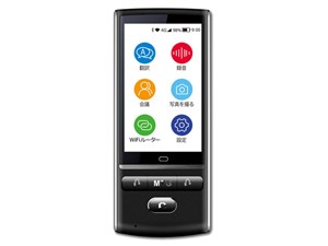 テスプロTESPRO次世代AI音声翻訳機85言語対応Mayumi3ブラックmu-001-03b