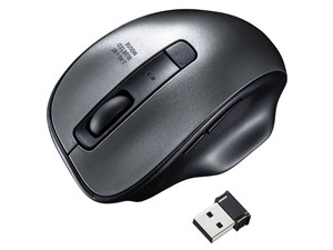 MA-WBTBL135GM (ガンメタ) ワイヤレスブルーLEDコンボマウス