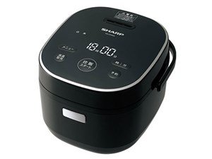 シャープ【SHARP】3合炊き ジャー炊飯器 KS-CF05A-B(ブラック系)★【KSCF05AB】 商品画像1：SAKURA MOMO