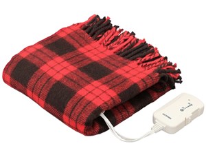 アイリスオーヤマ IRIS OHYAMA 電気毛布 ひざ掛け レッド EBK-1208-ZR 商品画像1：GBFT Online Plus