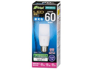オーム電機 LED電球T型7W昼光色 LDT7D-G-IS21