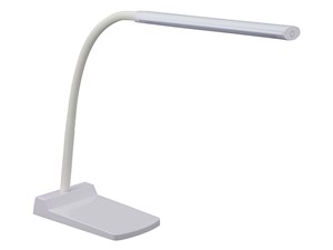 オーム電機 LEDデスクランプ ホワイト DS-LS24-W