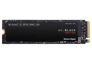 WD Black SN750 NVMe WDS100T3X0C