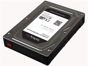 HDD/SSD用2.5インチ - 3.5インチ SATAハードドライブ変換ケース(アルミ製) 最･･･