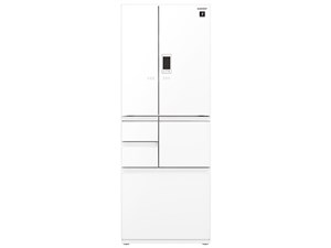 シャープSHARP冷蔵庫プラズマクラスター551L電動フレンチドア6ドアピュアホワイトSJ-GA55E-W 商品画像1：GBFT Online
