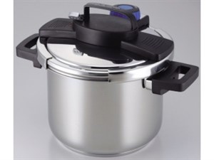 3層底ワンタッチレバー圧力鍋 5.5L H-5389 商品画像1：アークマーケット