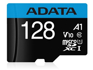 ADATA Micro SD(UHS1 Class10/128GB) AUSDX128GUICL10A1-RA1