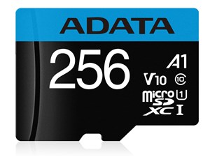 ADATA Micro SD(UHS1 Class10/256GB) AUSDX256GUICL10A1-RA1