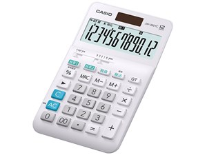 【納期目安：２週間】カシオ W税計算対応電卓 12桁 JW-200TC-N