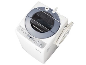 シャープSHARP洗濯機穴なし槽インバーター搭載8kgシルバー系ES-GV8D-S 商品画像1：GBFT Online