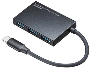 USB-3TCH18BK (ブラック) USB3.1 Gen2対応 Type-Cハブ