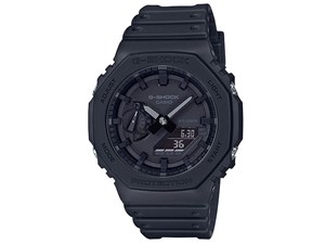 カシオ【G-SHOCK】デジアナ腕時計 カーボンコアガード GA-2100SERIES 黒＆黒 ･･･
