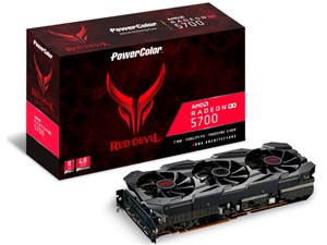 PowerColor Red Devil Radeon RX 5700 AXRX 5700 8GBD6-3DHE/OC [PCIExp 8GB] 商品画像1：セブンスター貿易