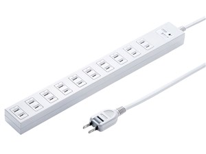 TAP-SP217-3 雷ガードタップ (2P・10個口・3m)