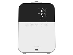 アイリスオーヤマ【IRIS】ハイブリッド式加湿器 デジタル表示 HDK-35-W（ホワイト）★【HDK35W】 商品画像1：SAKURA MOMO