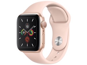 Apple Watch Series 5 GPSモデル 40mm MWV72J/A [ピンクサンドスポーツバンド] 商品画像1：測定の森
