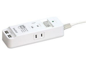 プリンストン 火災防止＋USB給電機能付マルチタップ「Unitap Safe」 USB給電2･･･