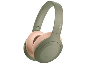 ソニー【SONY】h.ear on 3　ノイキャンWirelessヘッドセット　アッシュグリーン　WH-H910N-G★【ワイヤレスヘッドホン】 商品画像1：SAKURA MOMO
