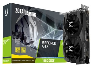 ZOTAC GAMING GeForce GTX 1660 SUPER Twin Fan ZT-T16620F-10L [PCIExp 6GB] 商品画像1：SMART1-SHOP