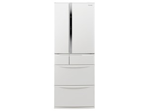 【大型】NR-FVF505-W パナソニック エコナビ搭載冷蔵庫501L フレンチ6ドア ハーモニーホワイト 商品画像1：セイカオンラインショッププラス