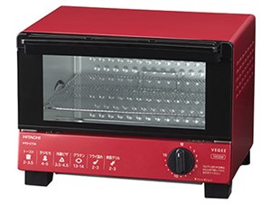 日立 HITACHI オーブントースター レッド HTO-CT35 R 商品画像1：GBFT Online Plus