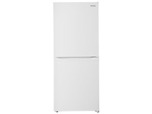 アイリスオーヤマ【IRIS】142L 2ドア冷蔵庫（直冷式）ホワイト　右開き　IRSD-14A-W★【IRSD14AW】 商品画像1：家電のSAKURAchacha