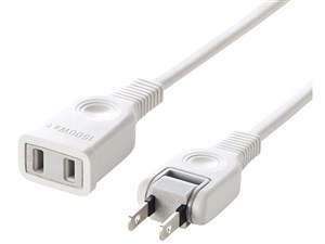 TAP-EX2103 (ホワイト) 電源延長コード (2P・3m)