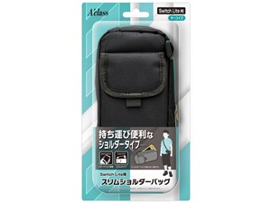 Switch Lite用スリムショルダーバッグ SASP-0543 [ターコイズ]