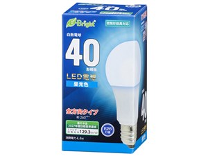 オーム電機 LED電球 LDA4D-G-AG27