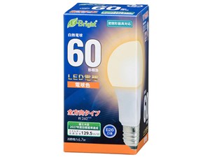 オーム電機 LED電球 LDA7L-G-AG27