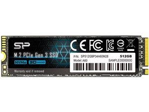 PCIe Gen3x4 P34A60 SP512GBP34A60M28